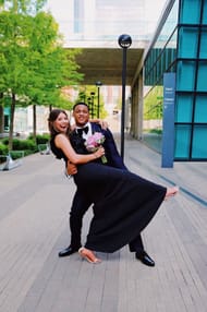 Jase McClellan with his girlfriend Melia Miller. Source: Melia Miller’s official Twitter handle @meliaamillerr