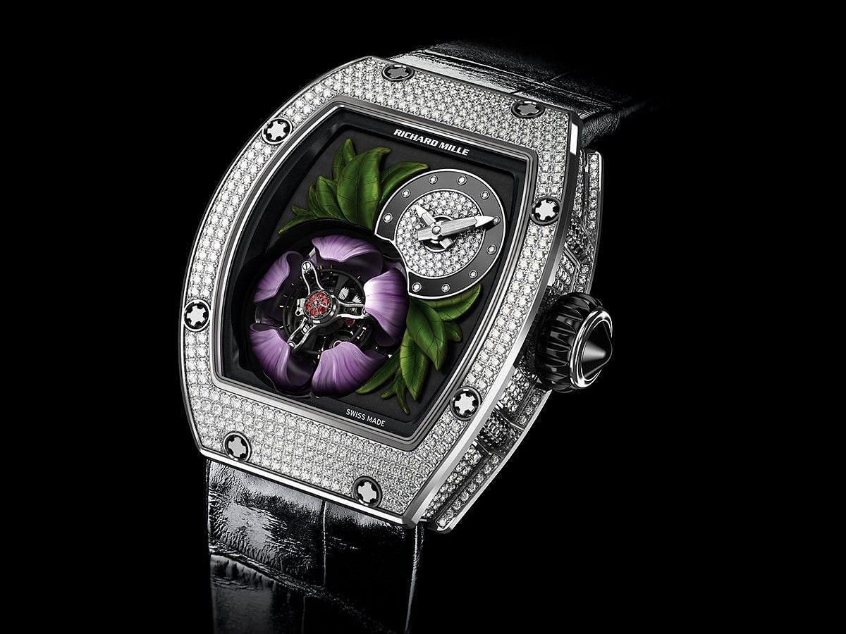 Richard Mille RM 19-02 Manual Winding Tourbillon Fleur &ndash; $ 955,500 (Image by Watchonista)