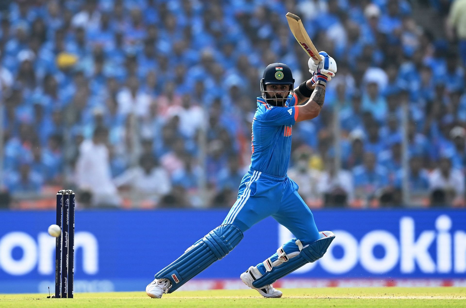 The former India captain scored over 2000 runs in international cricket in 2023. (Pic: Getty Images)