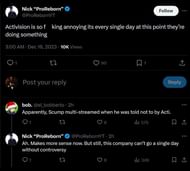 Zuschauer diskutieren über den Urheberrechtsskandal (Bild via X)