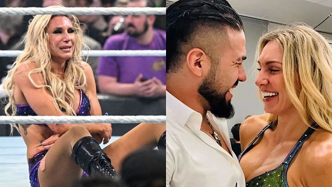 Charlotte Flair attends wrestling show to support AEW's Andrade El Idolo; first public appearance since her injury