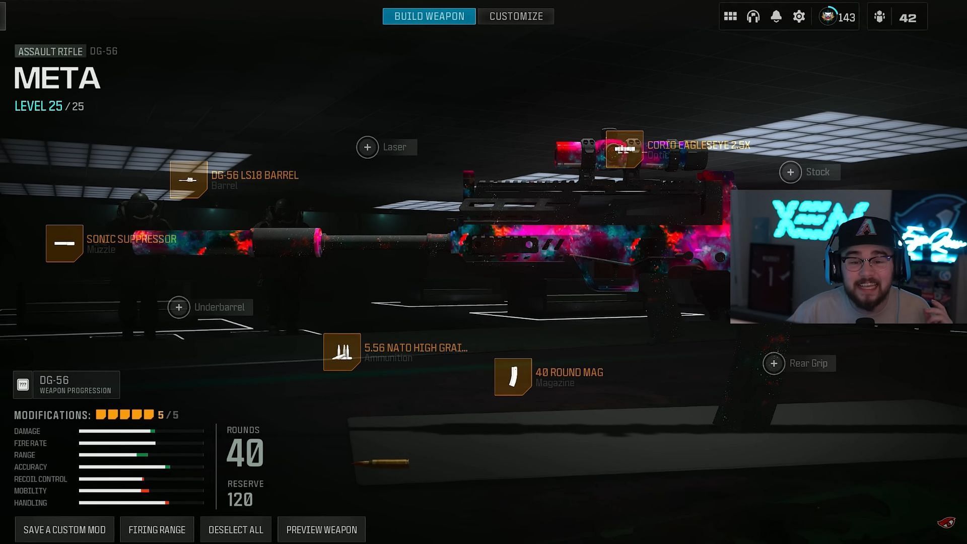 DG-56 loadout (Image via Activision and YouTube/ @EyeQew)