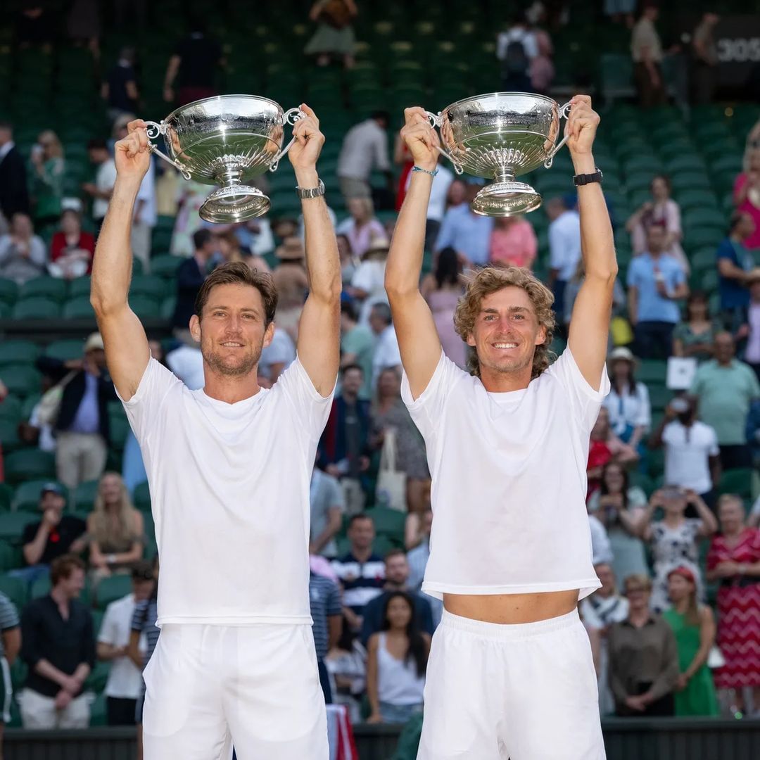 Matthew Ebden and Max Purcell