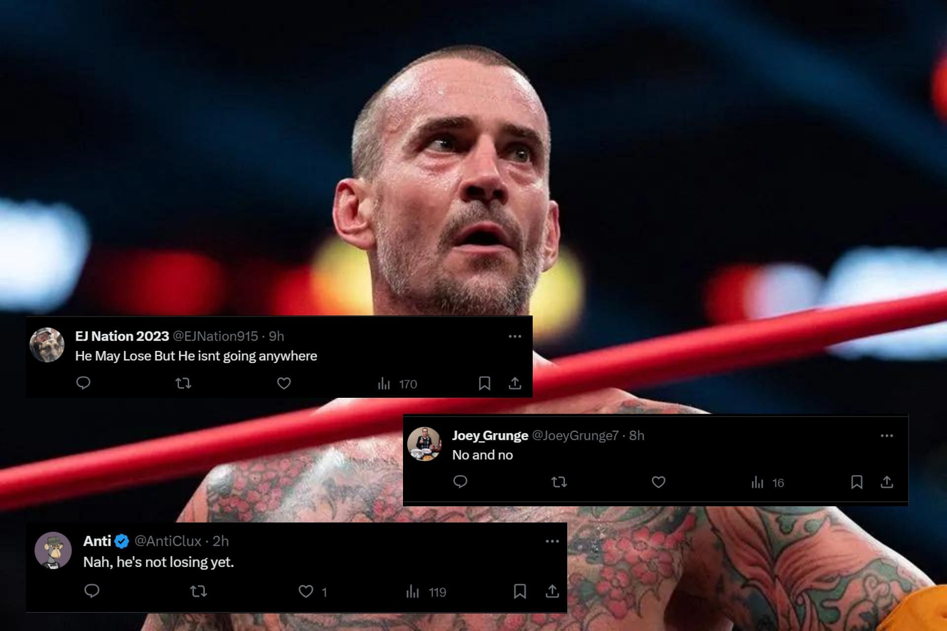 Fans want CM Punk in a match against an AEW Champion