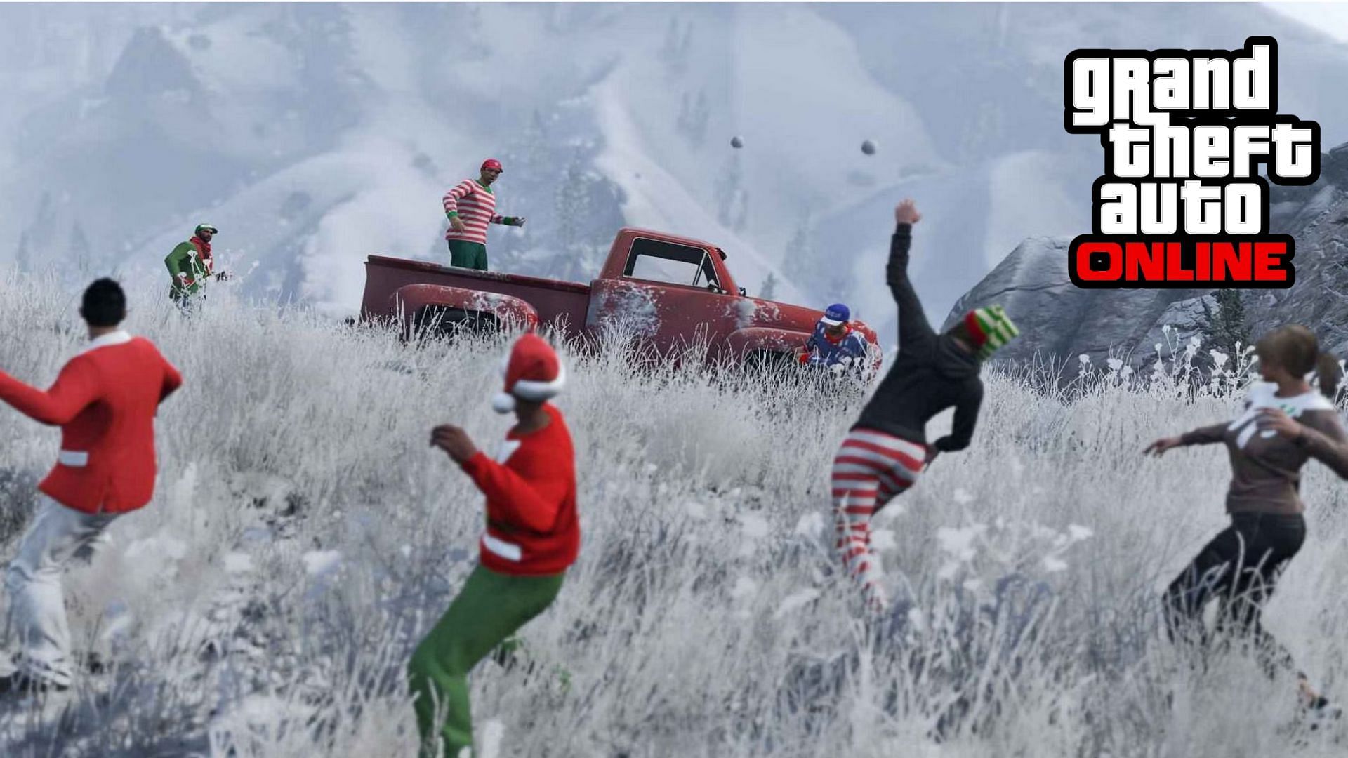 how to pick up snowballs in gta 5 pc