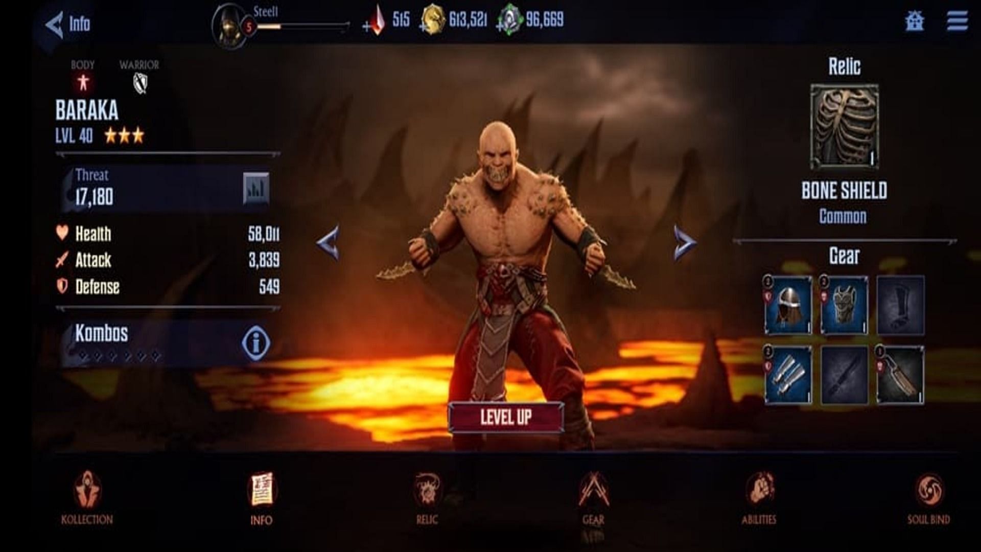 Baraka in Mortal Kombat Onslaught. (Image via NetherRealm Studios)