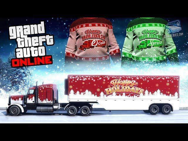 GTA Online Happy Holidays Hauler: How to collect free gifts everyday