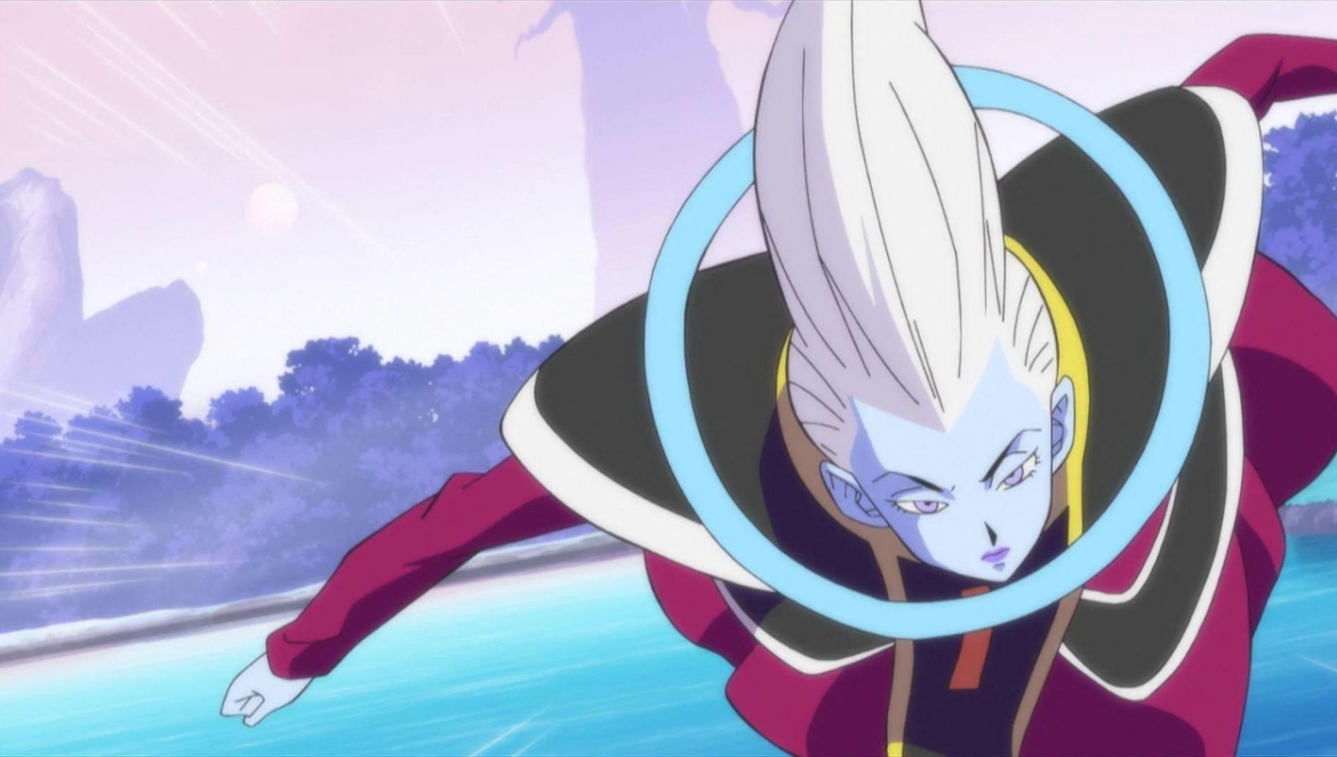 Whis as shown in the anime (Image via Toei Animation)