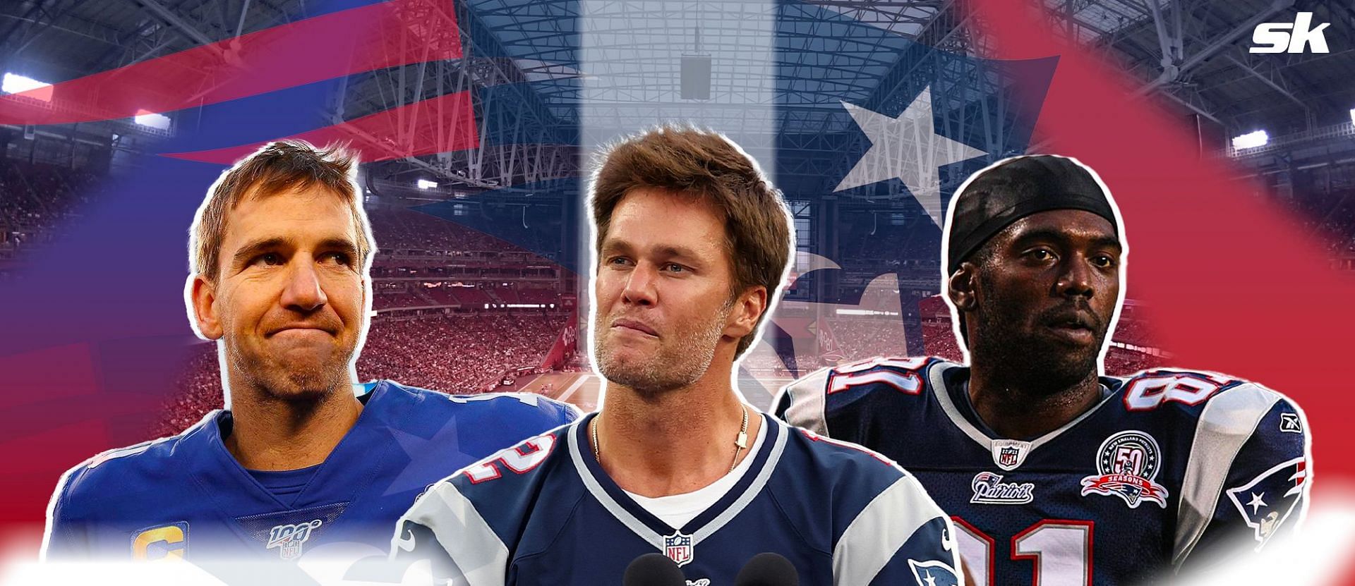 Randy Moss, Tom Brady and Eli Manning get candid about Super Bowl 