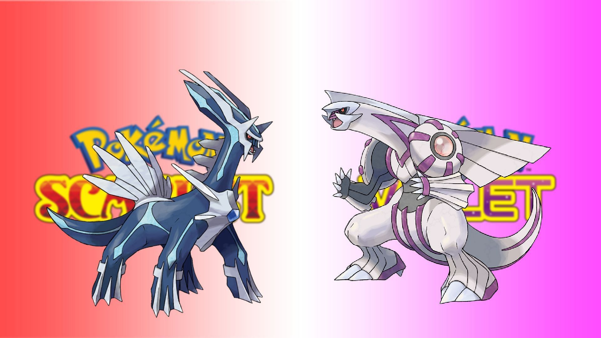 Pokemon Scarlet and Violet Dialga and Palkia Spotlight rewards