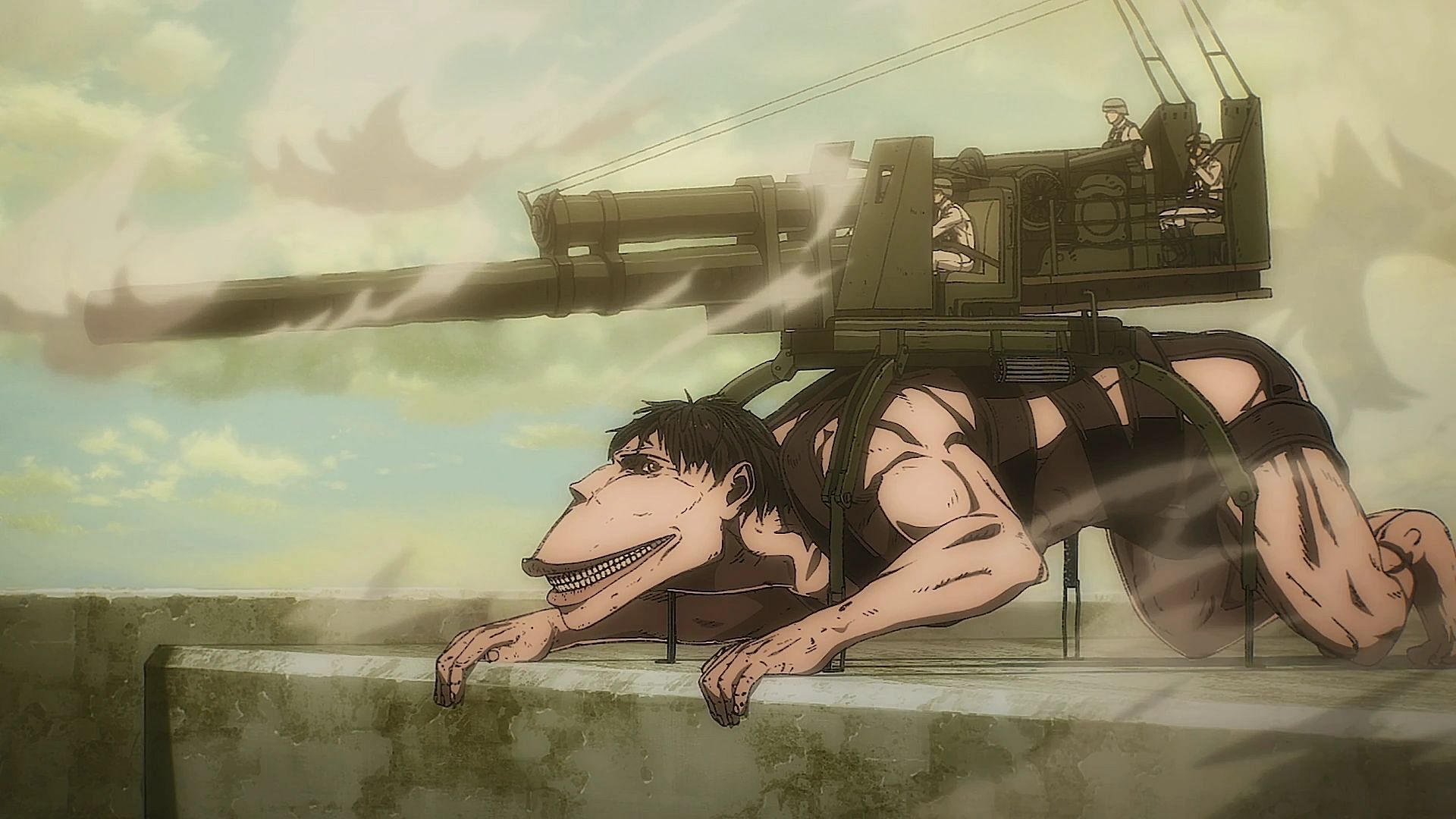 Cart Titan as seen in the anime series (Image via MAPPA)