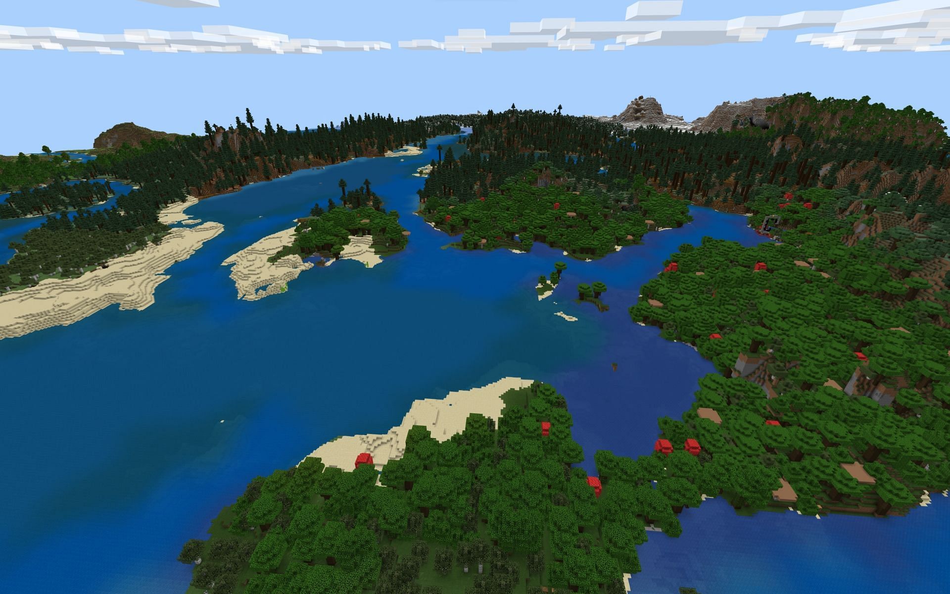 Archipel de Mystique (Image via Mojang)