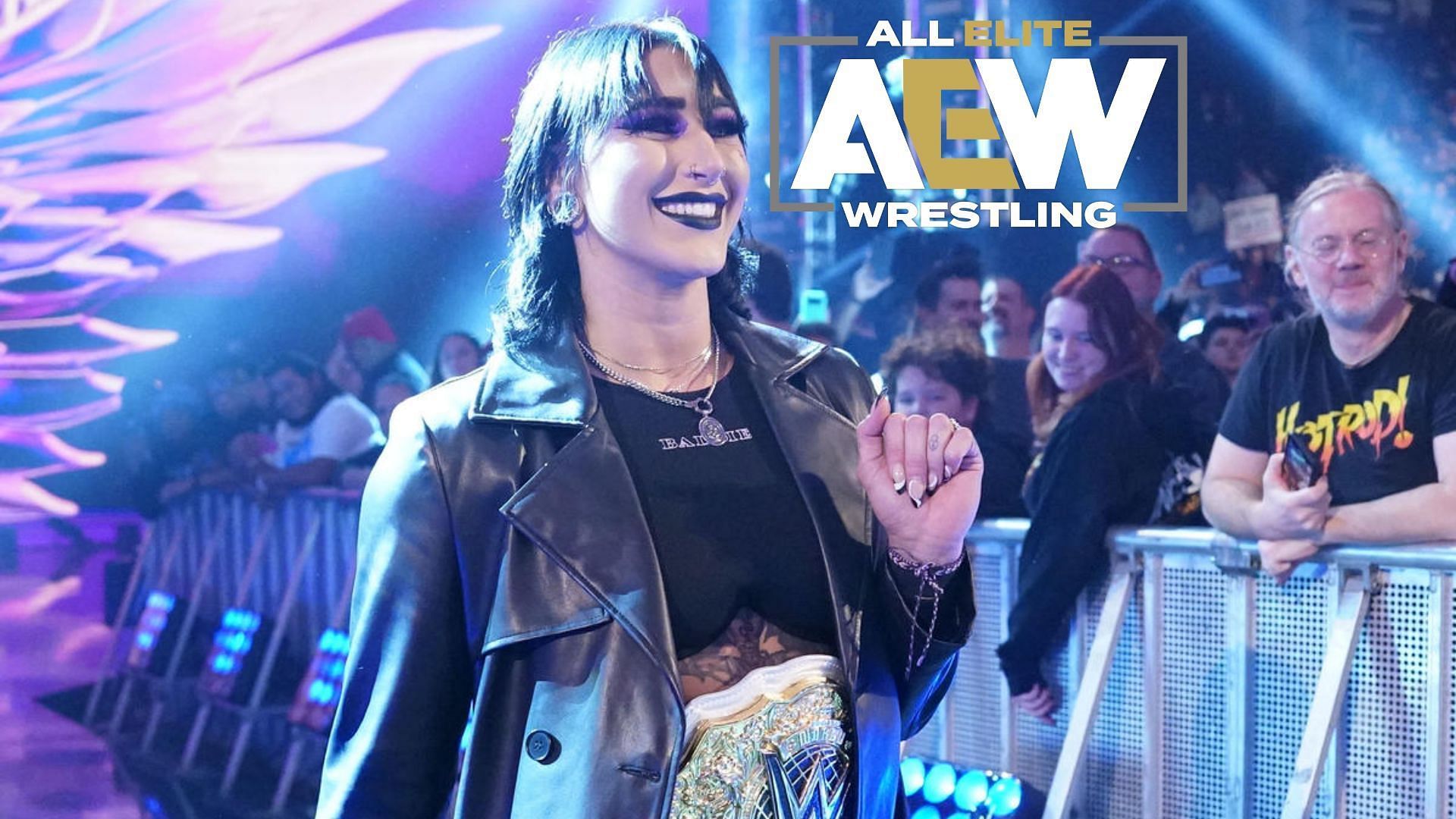 AEW star shares cute workout picture with Rhea Ripley ahead of WWE RAW