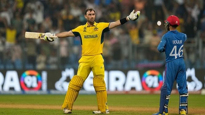 "If people are going to have to play like that to beat us, you can't complain too much" - Trott on Maxwell's masterclass against Afghanistan