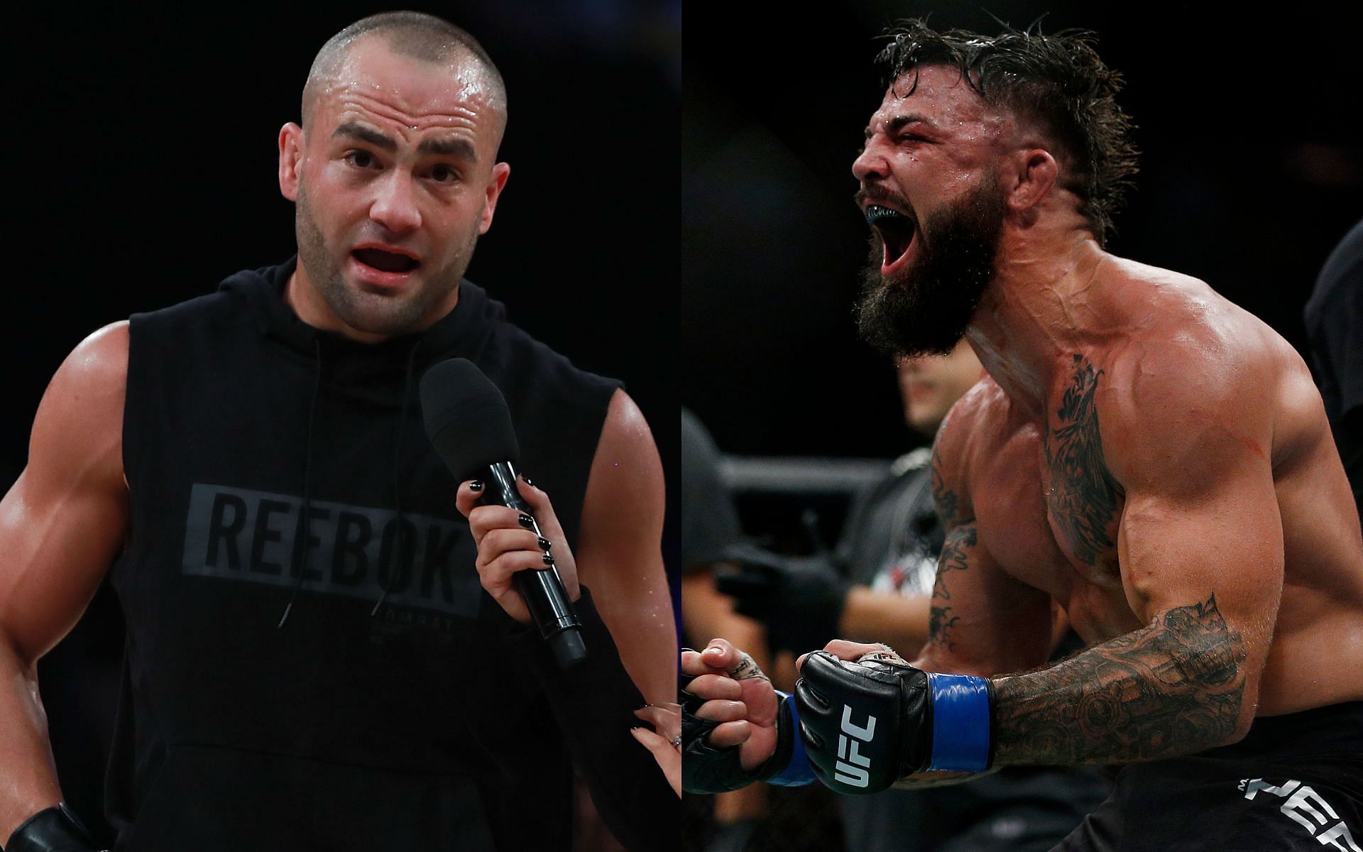 Eddie Alvarez (Left); Mike Perry (Right) [*Image courtesy: Getty Images]