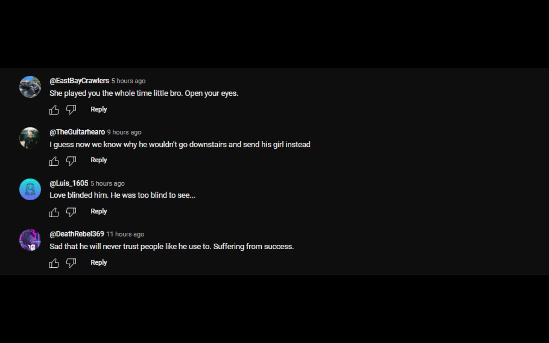 Fans speaking about Felix and Adept legal case (Image via YouTube Felix&#039;s clips channel)