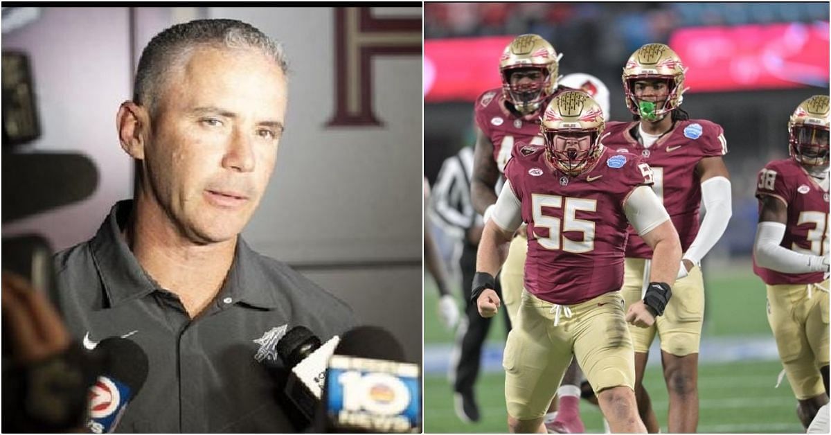 Florida State coach Mike Norvell announces Tate Rodemaker