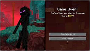 Minecraft player loses 200-day hardcore world after an Enderman attack