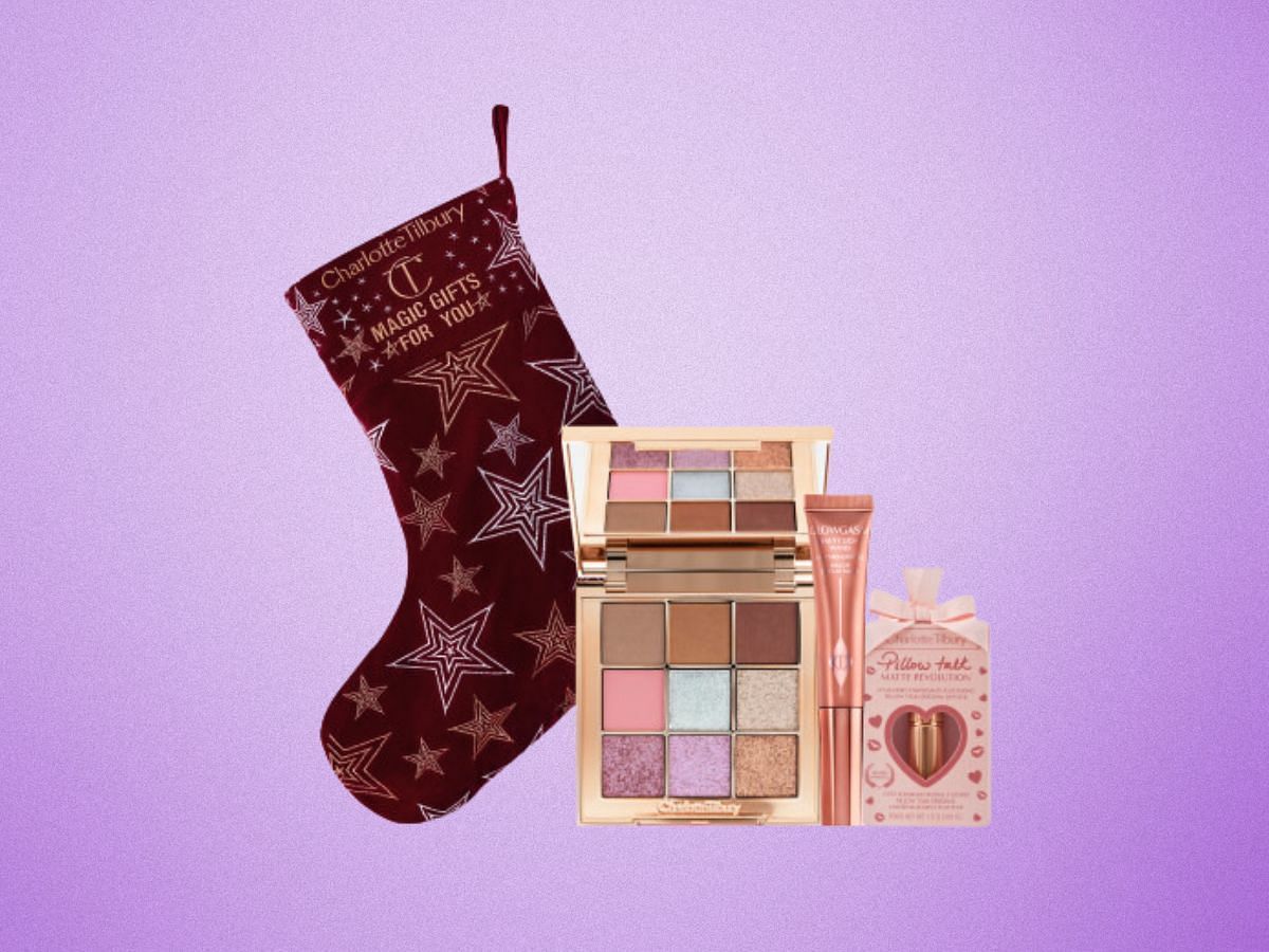 Kate Moss Glam Rock Stocking (Image via Charlotte Tilbury)