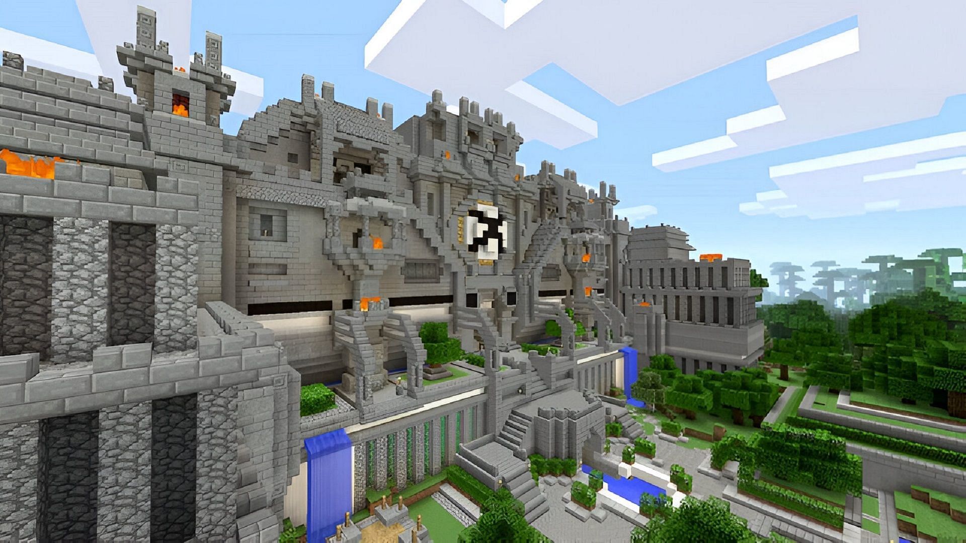 Les consoles Xbox ont un processus de mise à jour Minecraft simple (Image via Mojang)