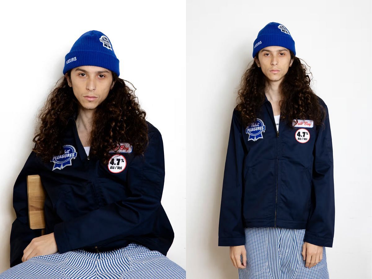 PLEASURES: Pabst Blue Ribbon collab capsule (Image via Nikki Nixon)