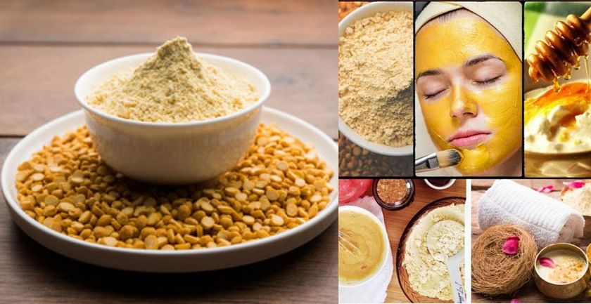 How can gram flour improve your skincare routine?