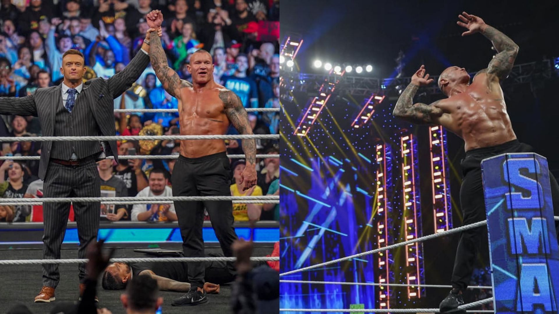 Randy Orton hit Nick Aldis with an RKO on SmackDown