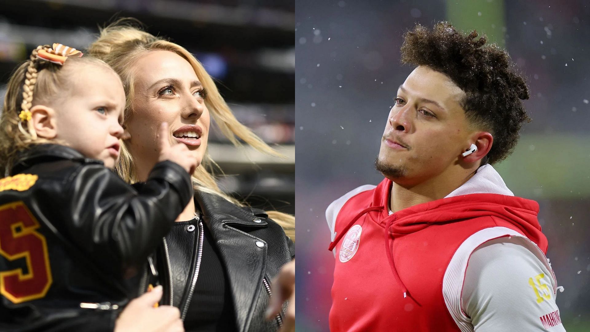 Patrick Mahomes gets a supportive message from his wife Brittany