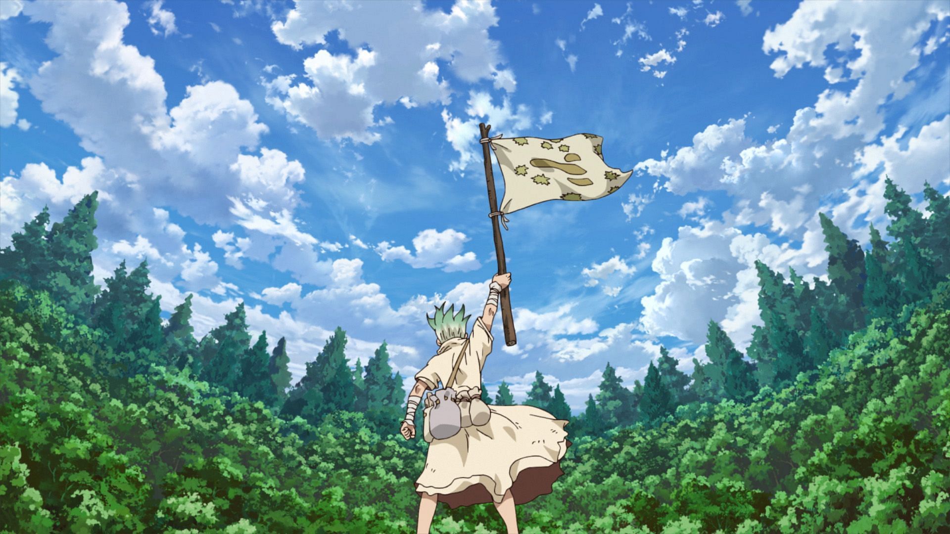 Senku adds Treasure Island to the Kingdom of Science&#039;s forces in Dr. Stone season 3 episode 21 (Image via TMS Entertainment)