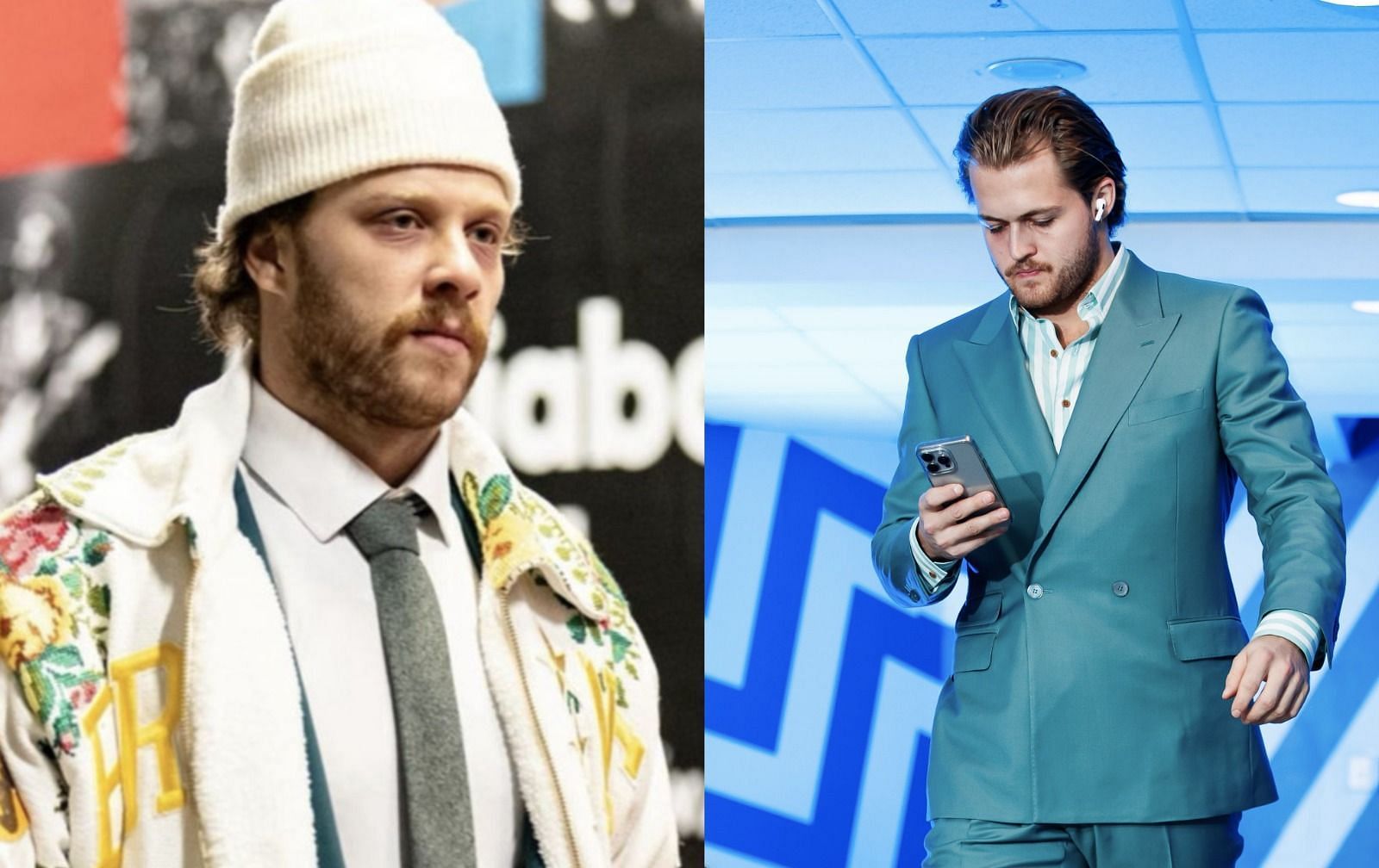 David Pastrnak, William Nylander and other NHL stars embrace the festive cheer with stunning holiday fits