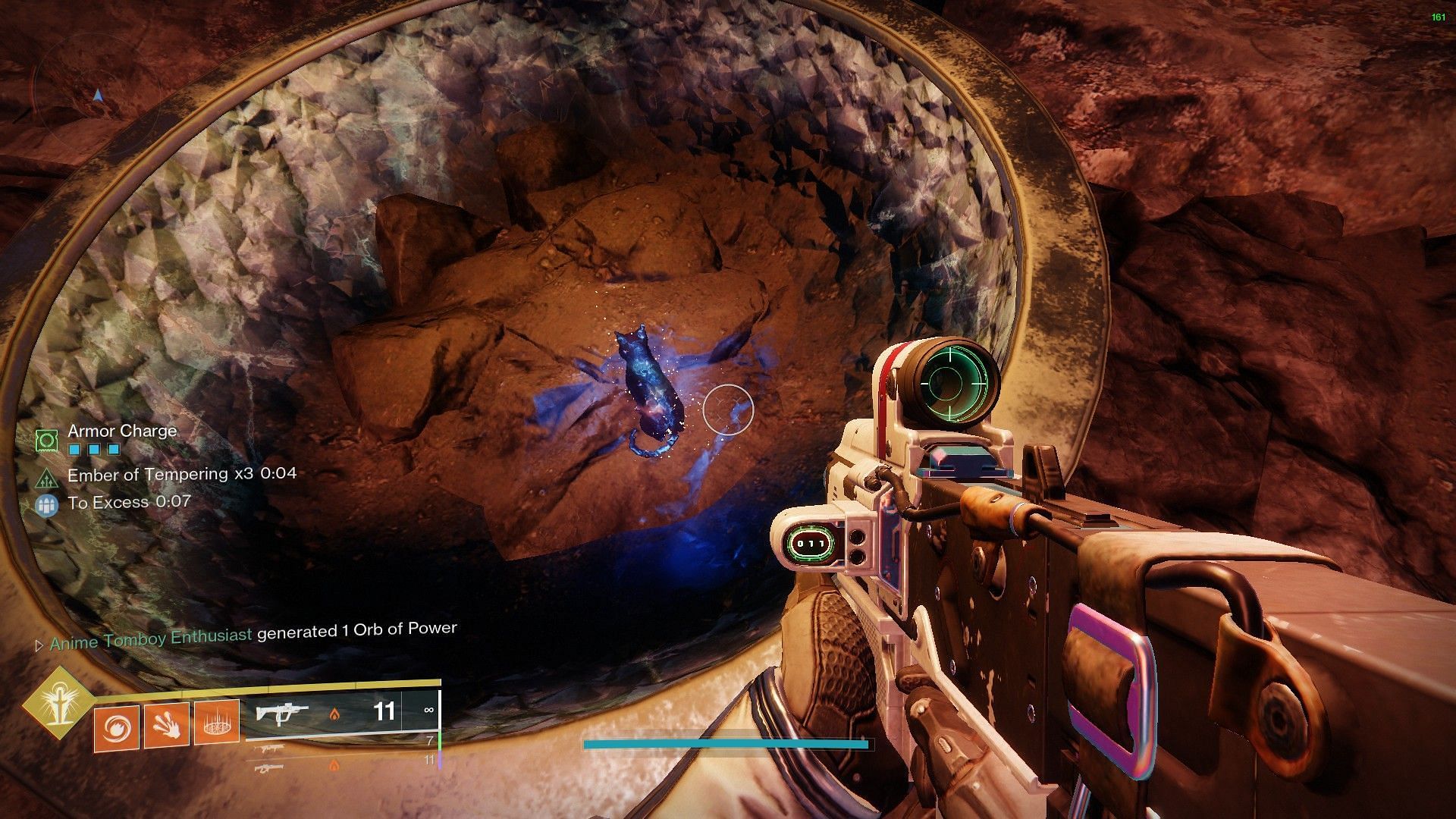 Starcat located in Destiny 2 Aphelion&#039;s Rest Lost Sector (Image via Bungie)