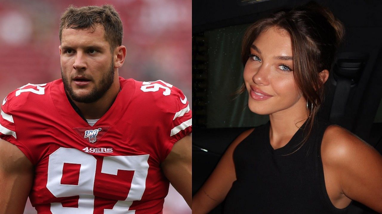 Nick Bosa's girlfriend Lauren Maenner's apparent hesitation has NFL fans  talking: "Awkward as hell!"