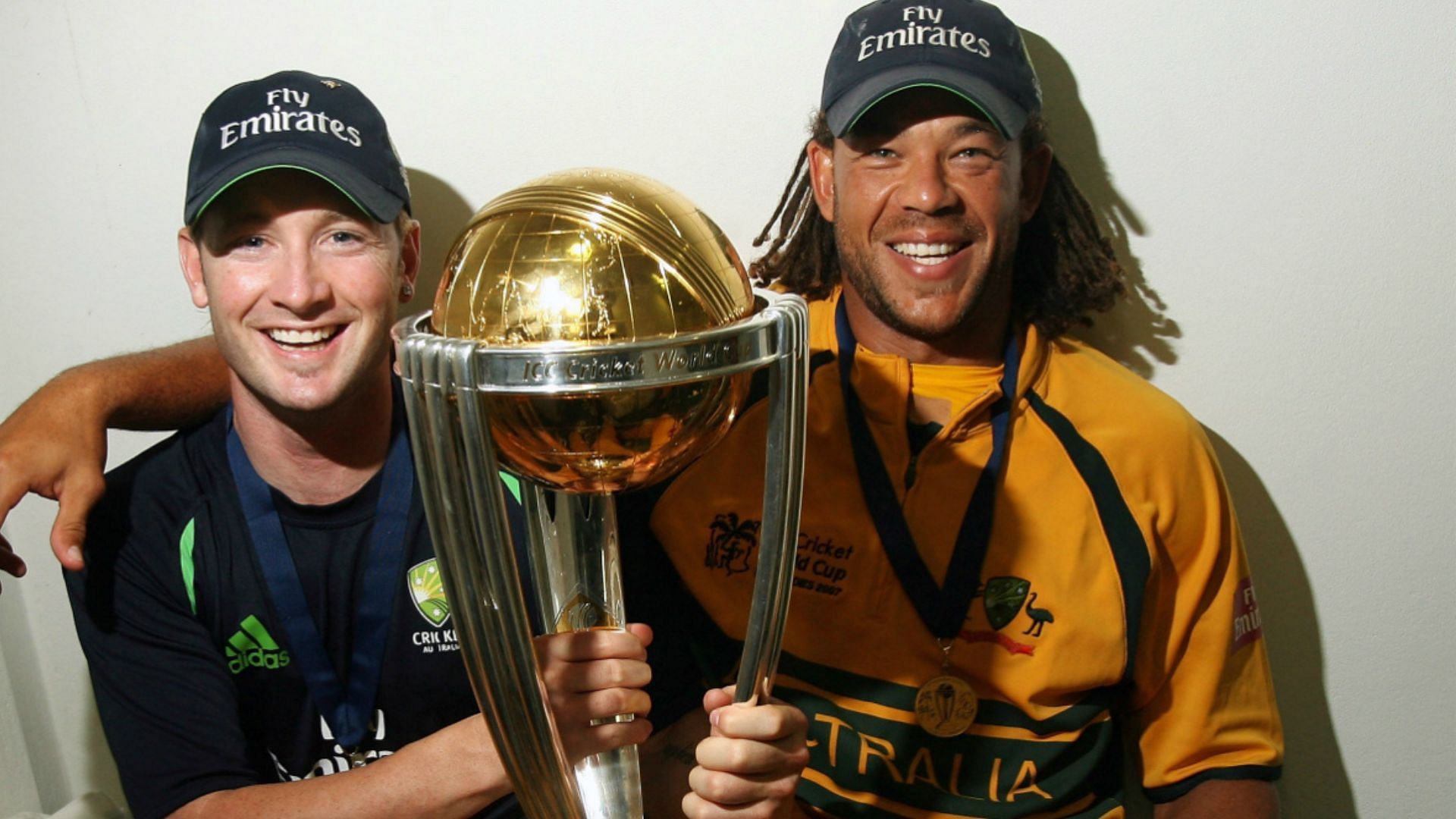Clarke and Symonds had a fall out after starting as the best mates. (Pic: Getty)