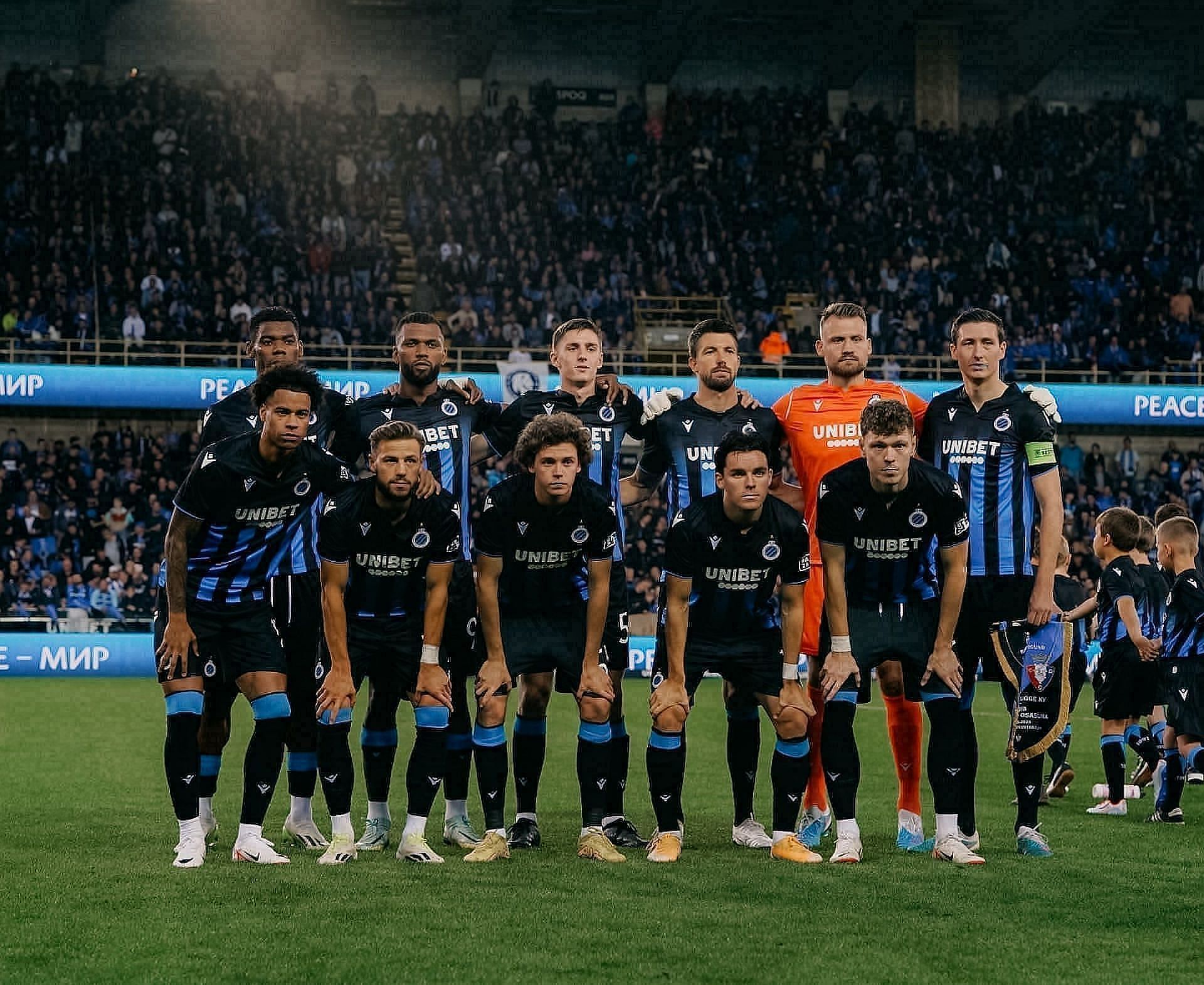 Club Brugge will host ZW on Wednesday 