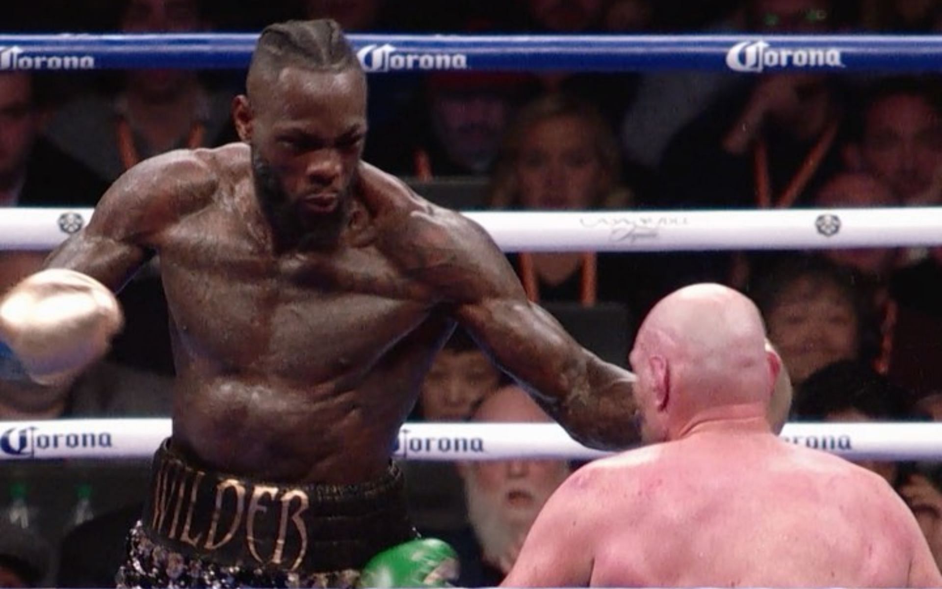 Is Deontay Wilder the hardest hitting fighter in combat sports? [Image Credit: @bronzebomber on Instagram]