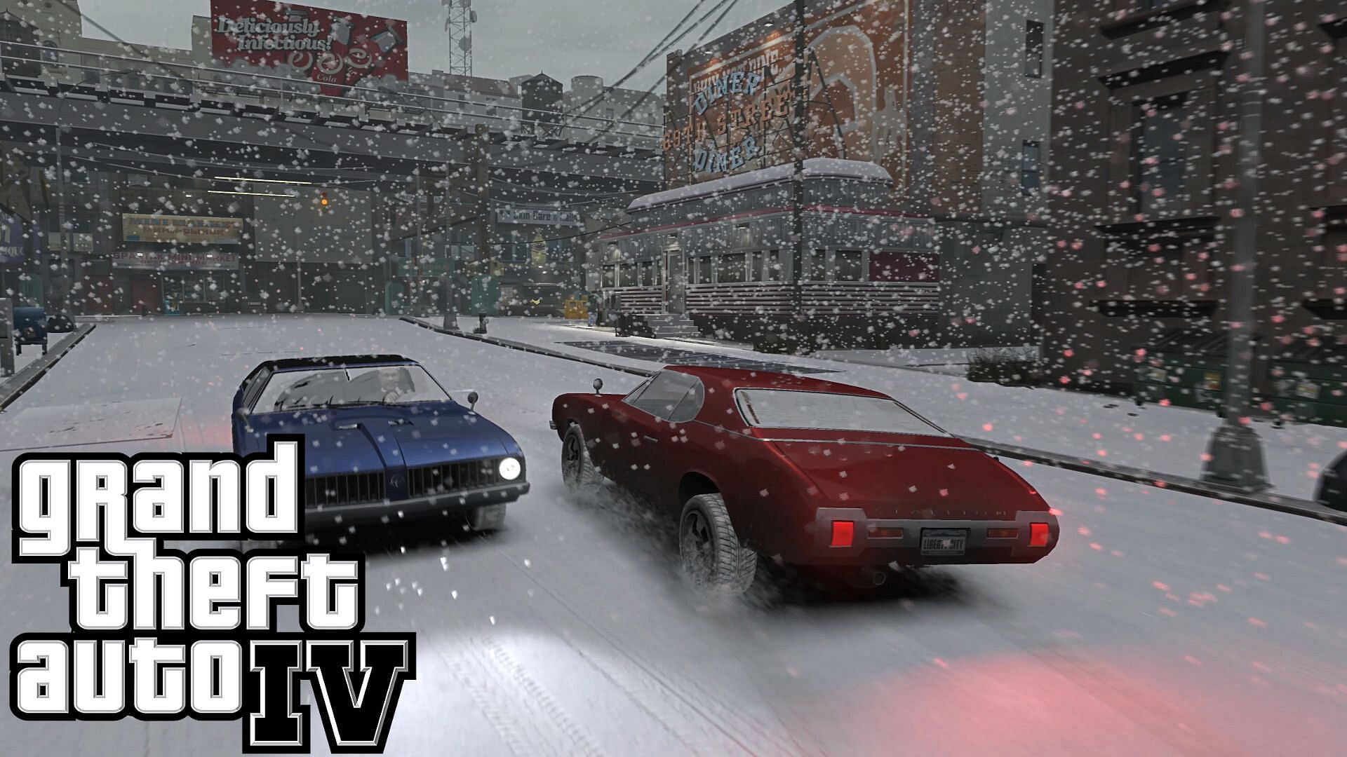 Add snow to Liberty City with the Enhanced Snow Mod 2.0 (Image via Rockstar Games, X/@Willzyyy)