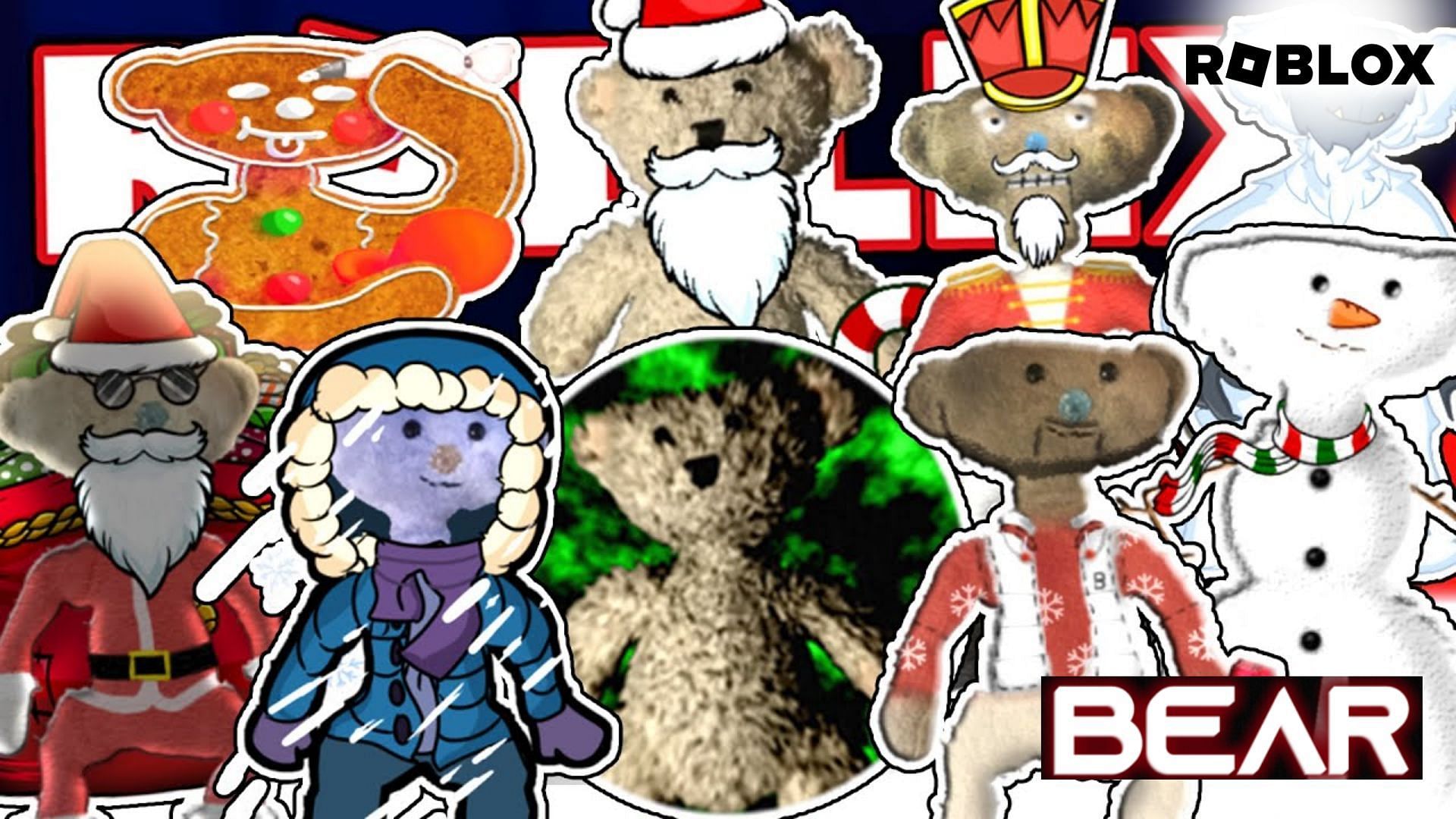 Roblox Bear: Christmas 2023 skins