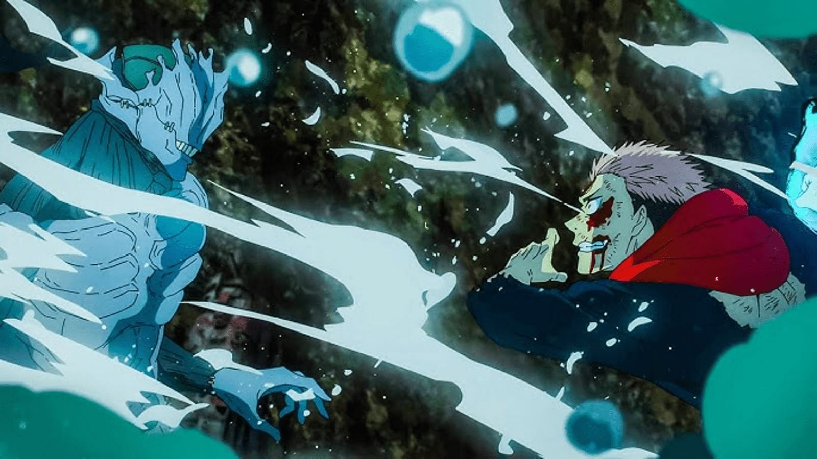 Yuji Itadori vs Mahito featured some of the most satisfying punches in anime (image via MAPPA)