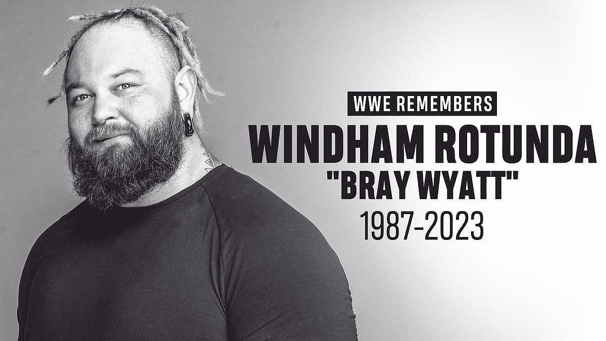 Bray Wyatt passed away on Thursday, August 24 2023