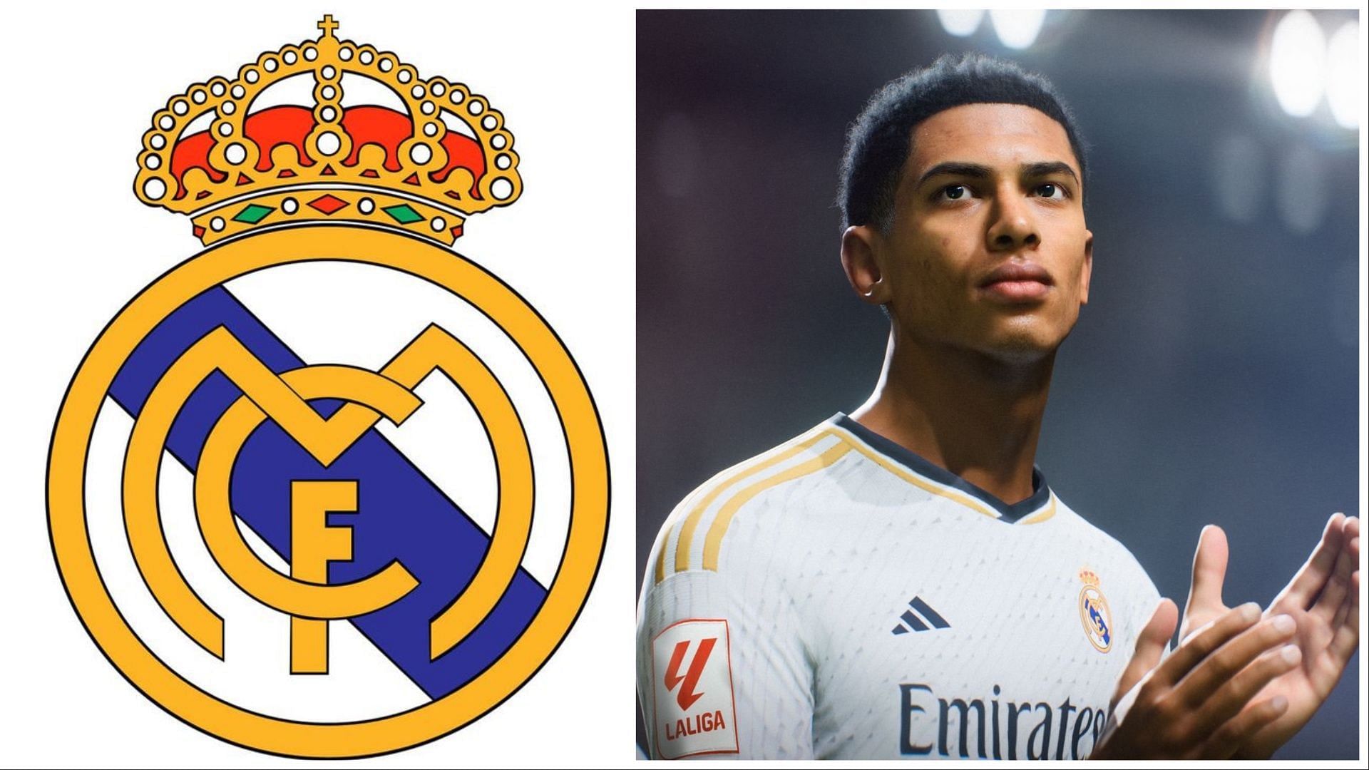 Real Madrid are amazing in EA FC 24 (Images via Real Madrid and EA Sports)