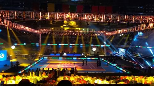 SDAT Multi-purpose Indoor Stadium. (Image via Pro Kabaddi League)