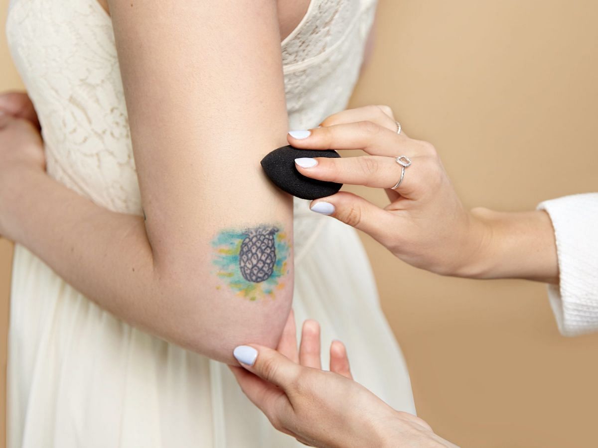 Tattoo Cover Up Wrist Sleeve - White | TatCover™