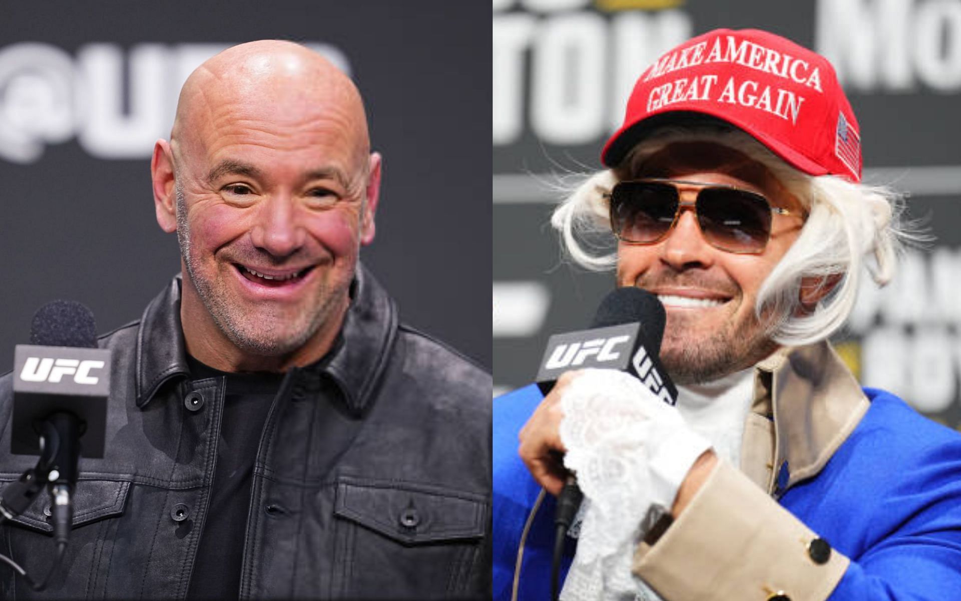 UFC president Dana White (left) and promotion under scrutiny after Colby Covington