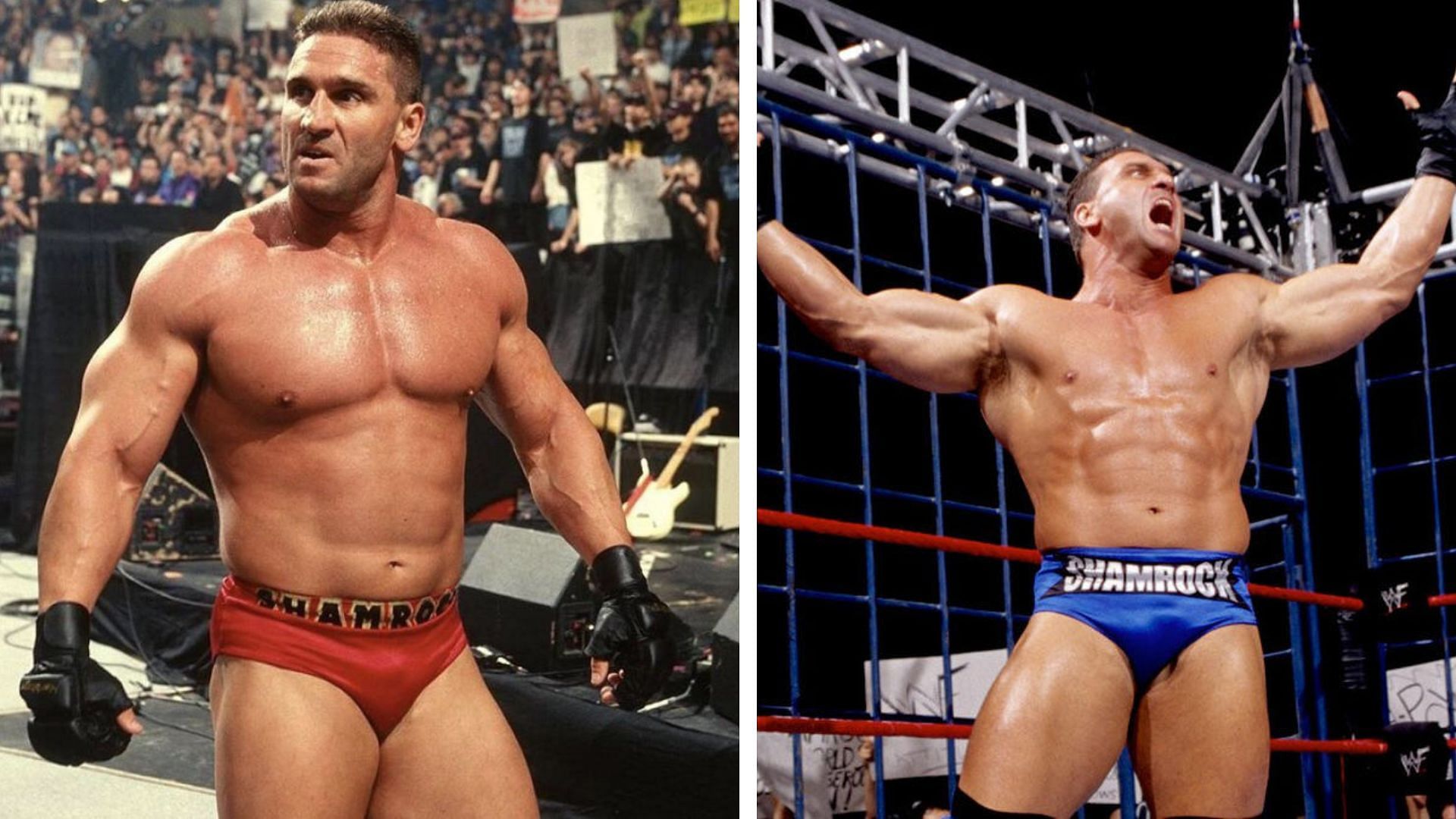 Ken Shamrock was signed to WWE for only a few years
