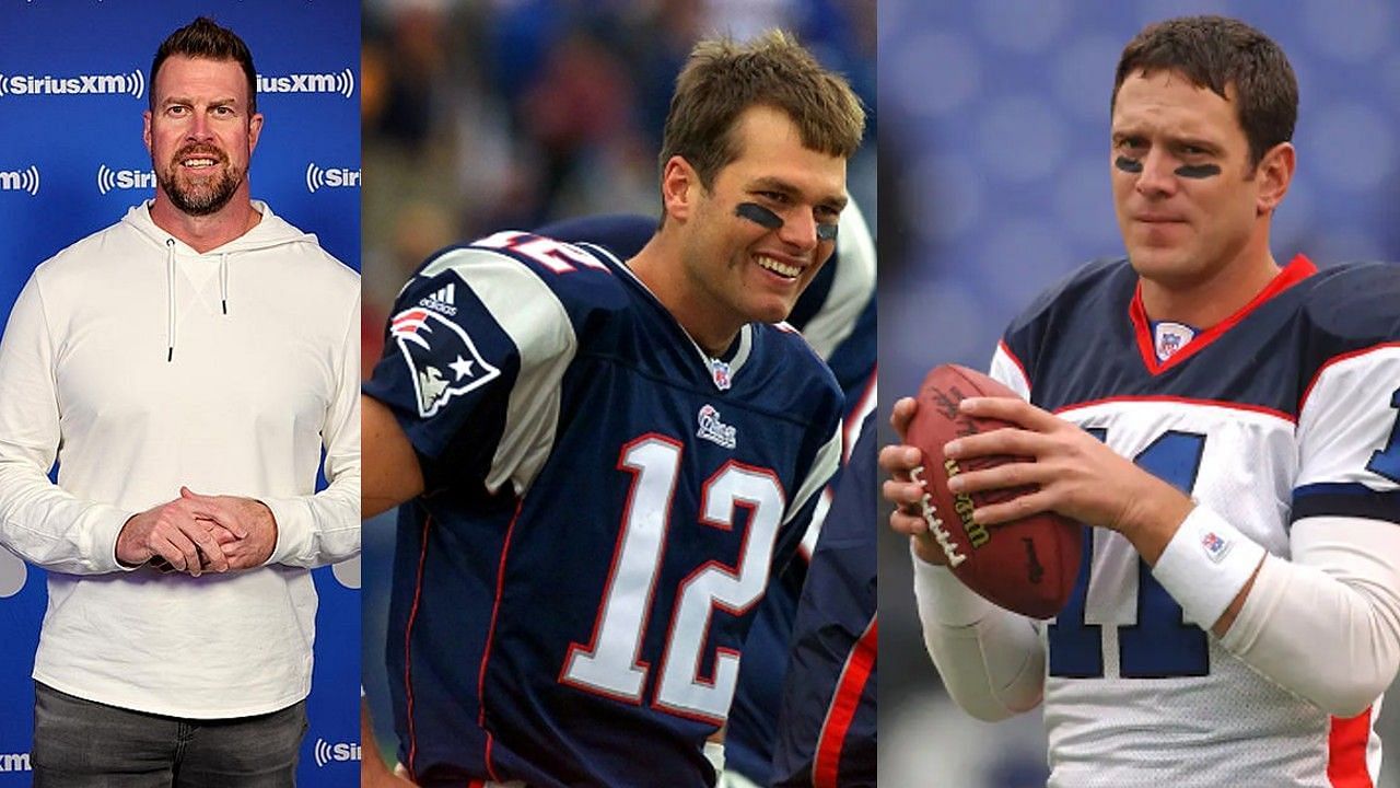 Ryan Leaf is encouraging Drew Bledsoe to spill some secrets about his time with Tom Brady.