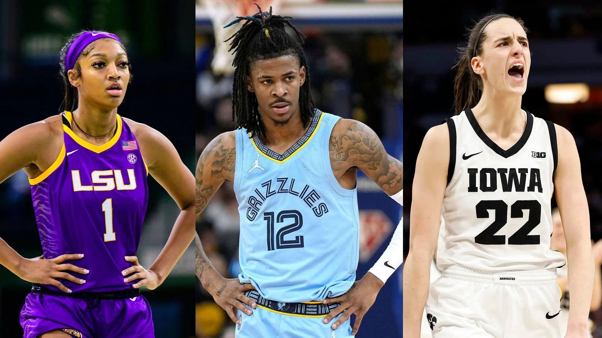 Caitlin Clark fans took shots at Angel Reese after she quoted Ja Morant.