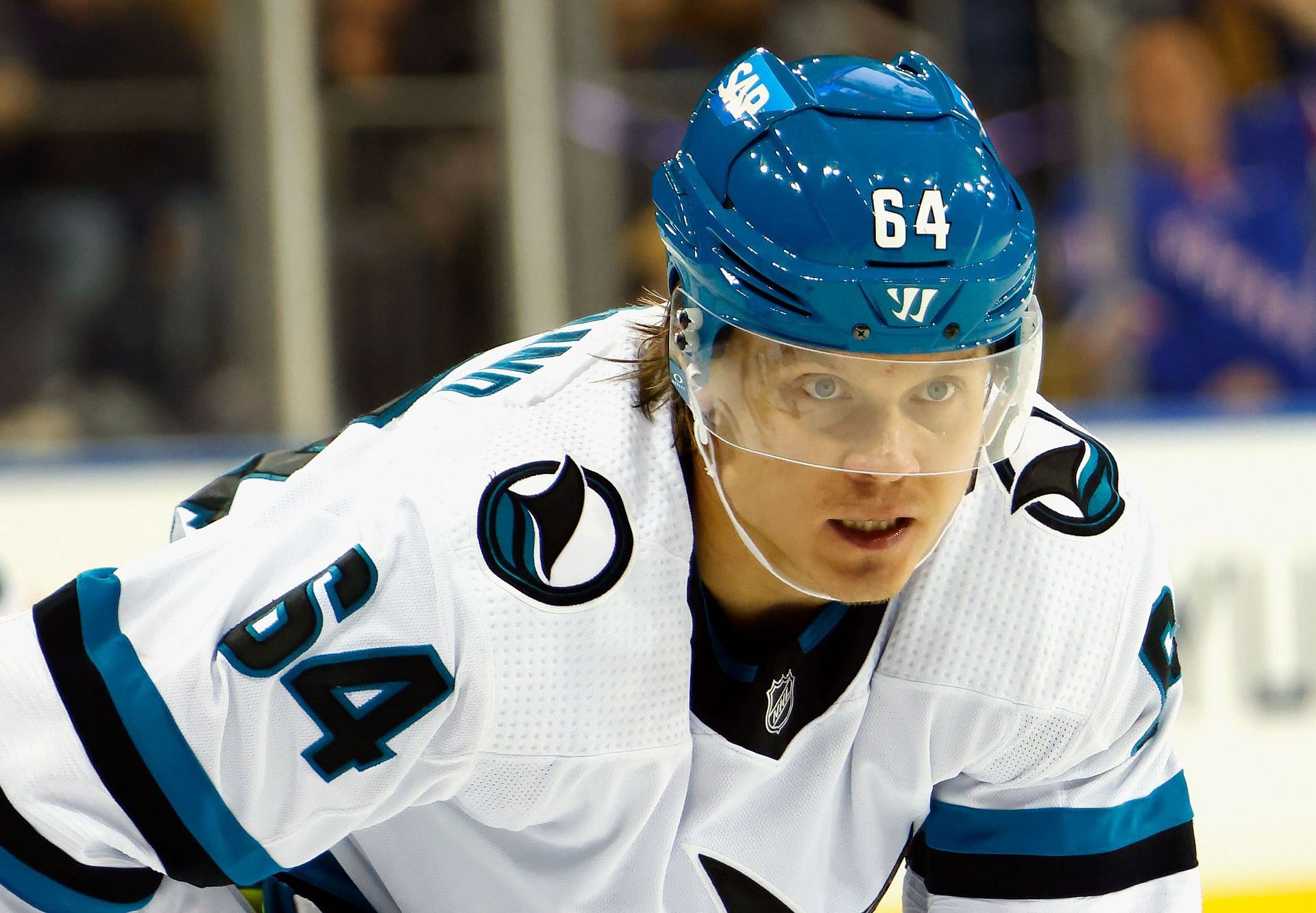 Mikael Granlund of the NHL&#039;s San Jose Sharks