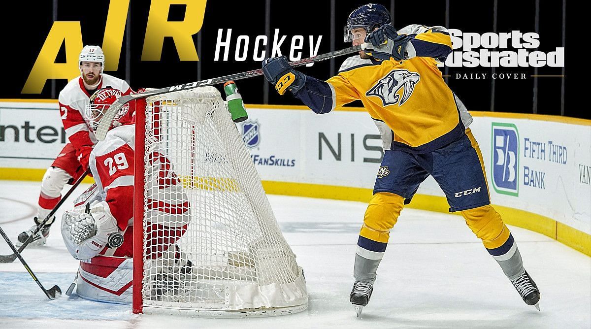 Why is the Michigan goal called so? (Image via John Russell/Getty Images)