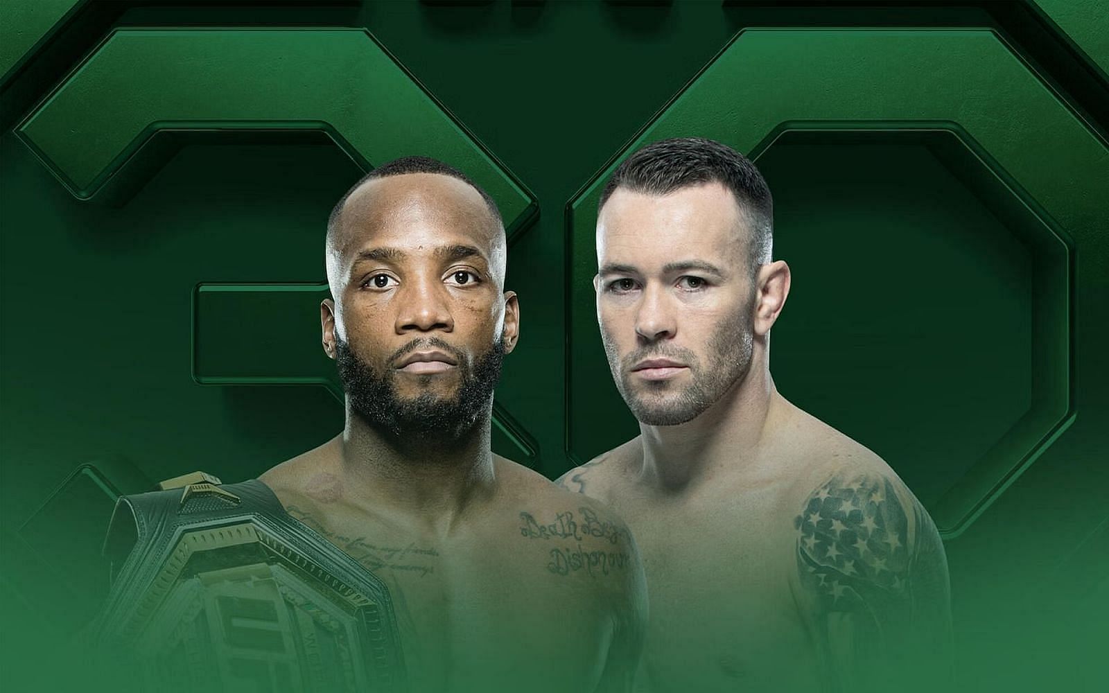 Leon Edwards vs. Colby Covington Tale of the Tape