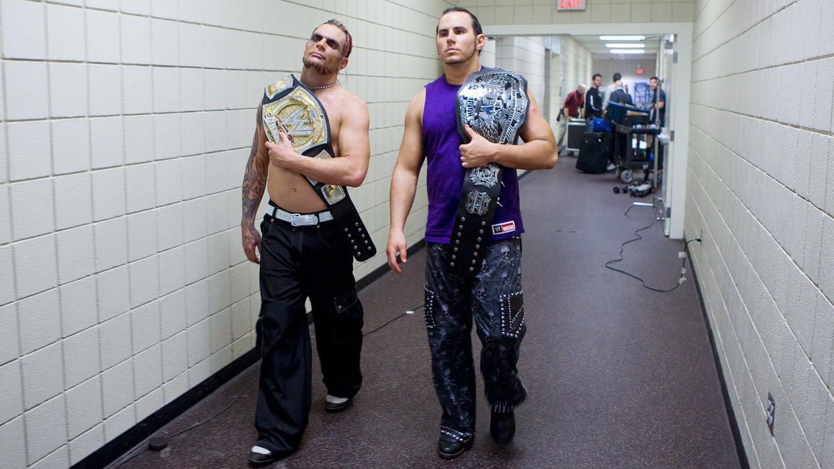 Jeff Hardy (left) and Matt Hardy (right)